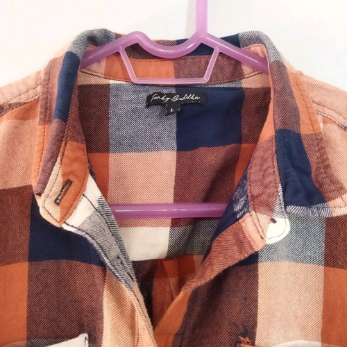 Funky Buddha checked shirt like new