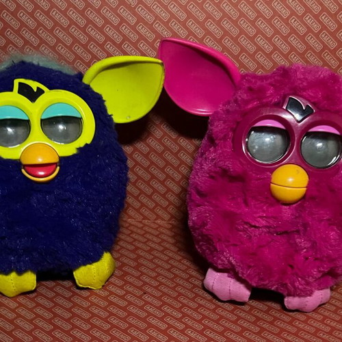 Furby figures used, pack of 4