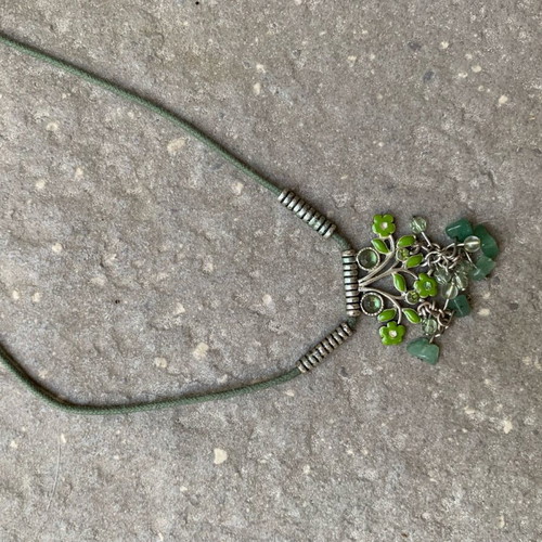 Set of 9 necklaces with various designs