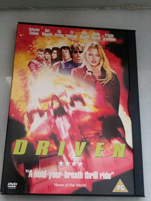 Driven DVD like new with English subtitles, action adventure