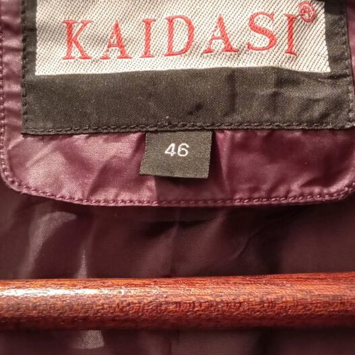 Women's jacket like new, dark wine with purple shades