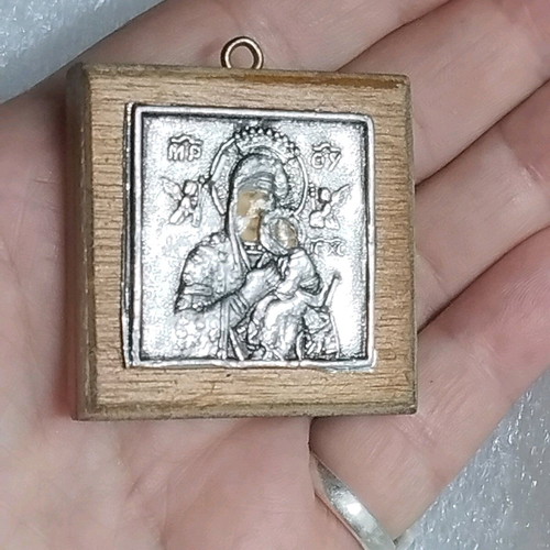 Mini double icon used, The Blessing of Tinos