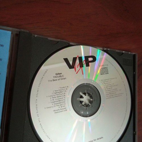 Gillan The Best CD like new