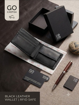 Carpisa Go Leather Men's Wallet RFID Safe