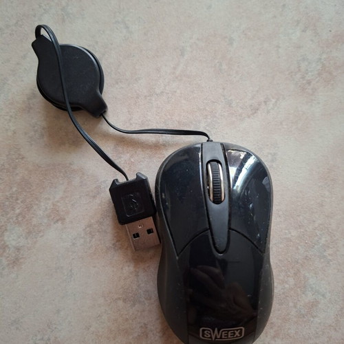 Notebook optical mouse blackberry black USB