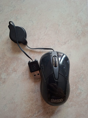 Notebook optical mouse blackberry black USB