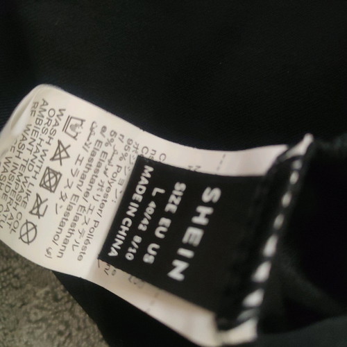Shein dress black new size L
