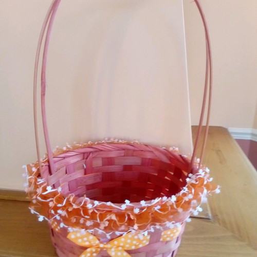 Easter basket unused