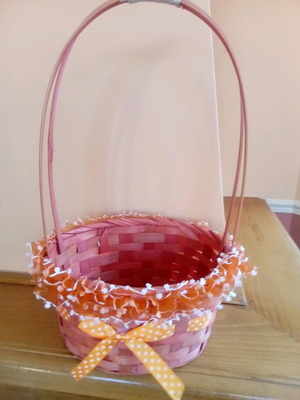 Easter basket unused