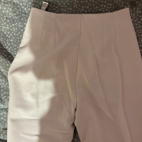 Stradivarius white pants, size 38
