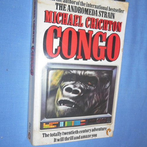 Congo by Michael Crichton used book in Greek