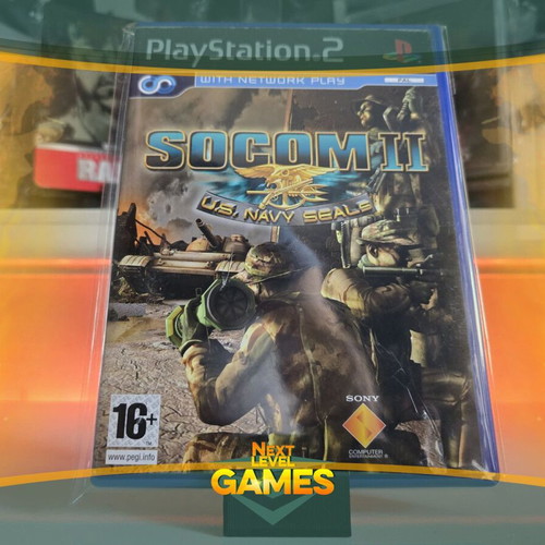 SOCOM II U.S. Navy SEALs PS2 game