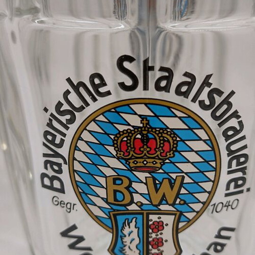 Weihenstephan beer mugs set of 6 new 500 ml