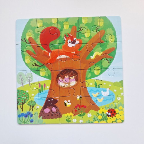 Dodo Toys 4-in-1 Children's Puzzle "Four Seasons" like new
