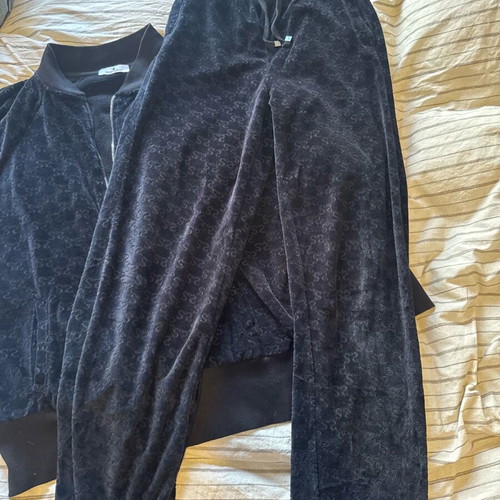 Sugarfree tracksuit set used, size small, black
