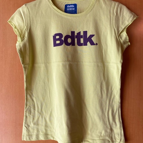 BodyTalk short-sleeve shirt size M like new, blue and yellow