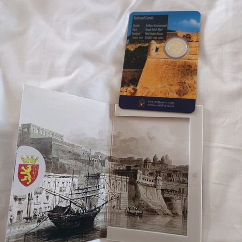 Malta 2026 coin card new, newly released