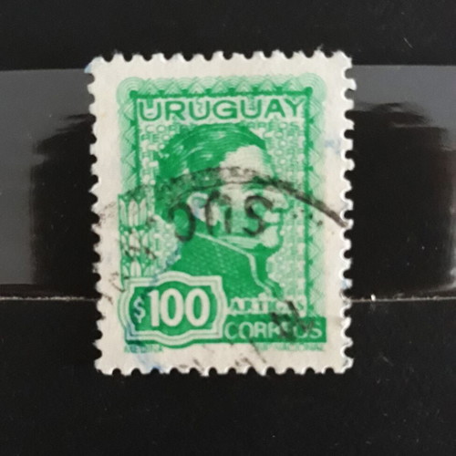 Γραμματόσημο Uruguay 1973 General Jose Artigas emerald σαν καινούργιο
