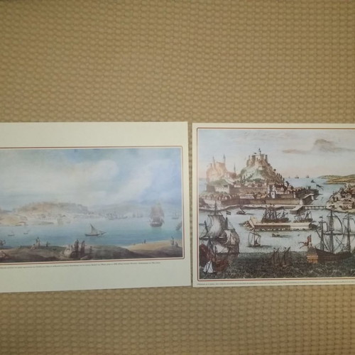 Engravings new, pack of 8 pieces 49x35