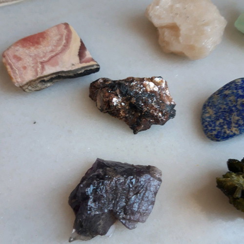 Rocks like new, collection of various types
