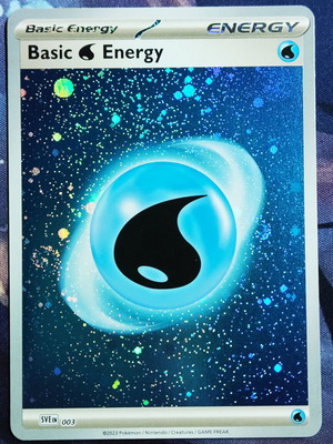 Basic Water Energy Pokemon near mint Galaxy Holo