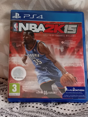 NBA 2K15 PS4 game lightly used