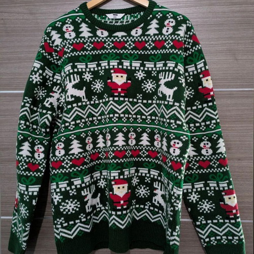 Christmas Sweater XXL like new, multicolored