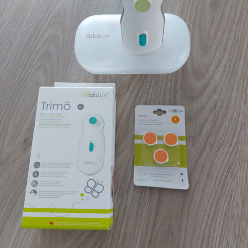 Bluv B0142 Trimo electric nail file for baby used