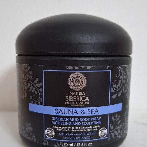 Natura Siberica Sauna & Spa Siberian Mud Body Wrap cream 370ml new