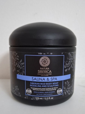 Natura Siberica Sauna & Spa Siberian Mud Body Wrap cream 370ml new
