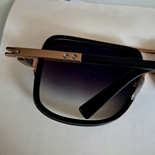 Dita Mach-One sunglasses like new, black and gold