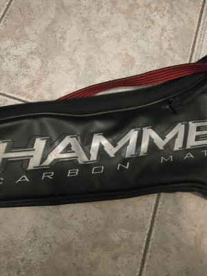 Hammer Carbon Matrix racket case like new, waterproof