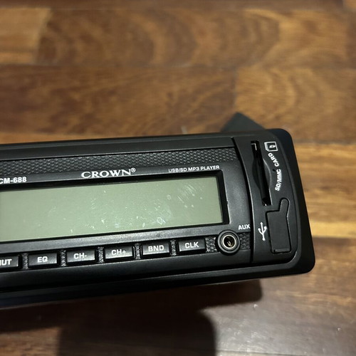 Crown car stereo, unused