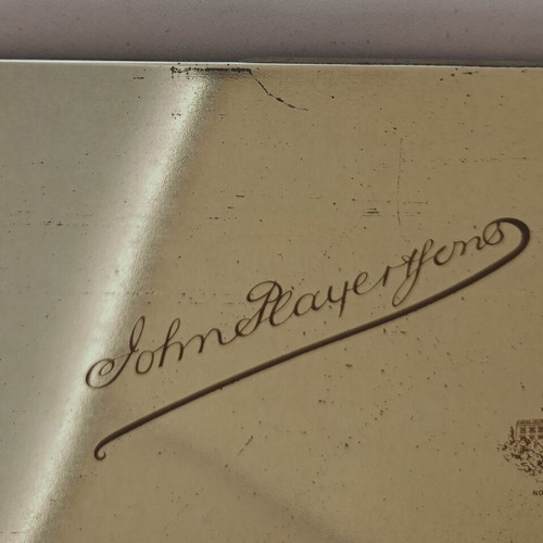 Player's No 3 Cigarette Tin Box used, England