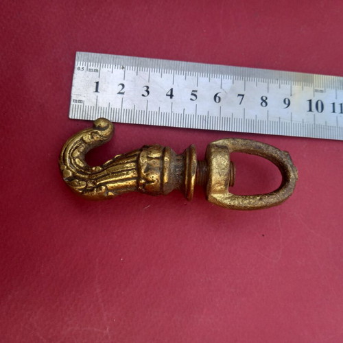 Brass hook used