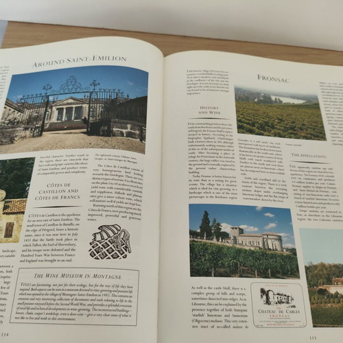 The Wines and Vineyards of France 1990 book used, English
