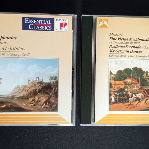 W.A. Mozart 7 CDs used, classical music set