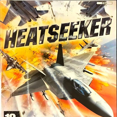 Heatseeker PS2 game used with cover and media signs of use