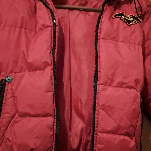 Children's jacket like new, red, size S, age 10
