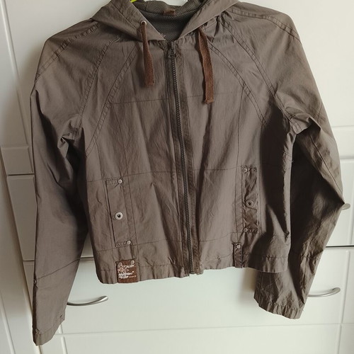 Attrattivo women's jacket used, three seasons, size S, khaki