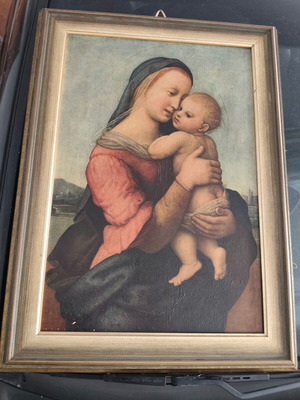 Madonna Tempi φασίμιλε ζωγραφική σαν καινούργιο
