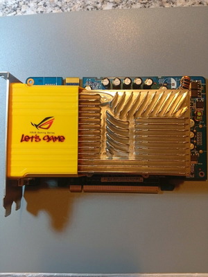 ASUS EN8600GT Silent graphics card like new, 512MB, fanless