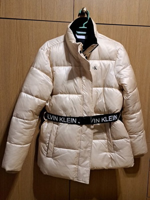 Calvin Klein μπουφάν χρυσαφί σαν καινούργιο, μέγεθος L