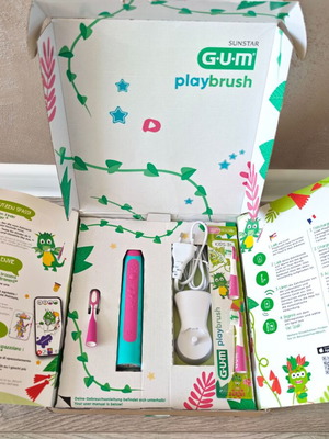 Sunstar GUM Playbrush Kids ηλεκτρική οδοντόβουρτσα για παιδιά (3+ ετών)