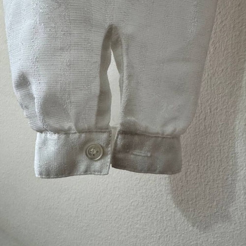 White transparent cropped shirt like new