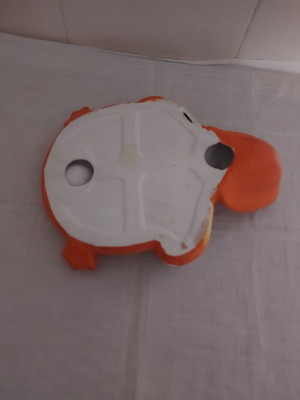 Easter ceramic egg holder 6 slots used