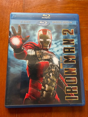 Iron Man 2 Blu-ray like new with Greek subtitles
