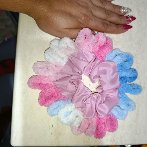 Puffy handmade hair clip new