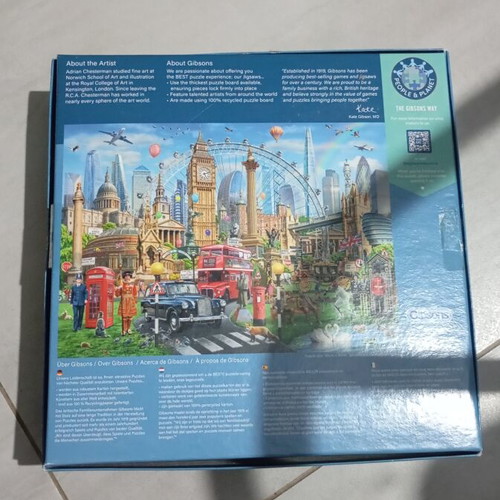 Puzzle 1000 pieces new, London Calling by Gibsons