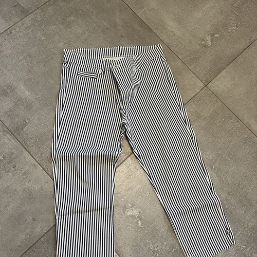 Copola women's marionette pants white and dark blue size small like new